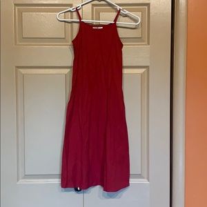 Red dress that fits like an XS